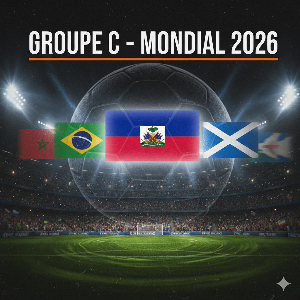 Haïti dans le Groupe C du Mondial 2026 : un défi historique face au Brésil, au Maroc et à l’Écosse
